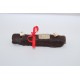 Bûche de Noël 250 g en Nougat tendre enrobé de chocolat noir